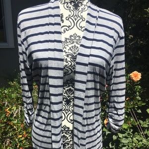 EcoSkin Striped Cardigan